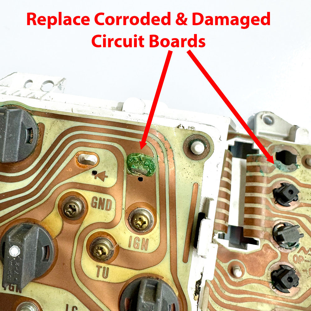 Gauge Rear Circuit Boards (1984-1996 Jeep Cherokee XJ/Comanche MJ)