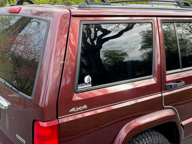 Cherokee "Upcountry Suspension" Side Window Decals (Pair)