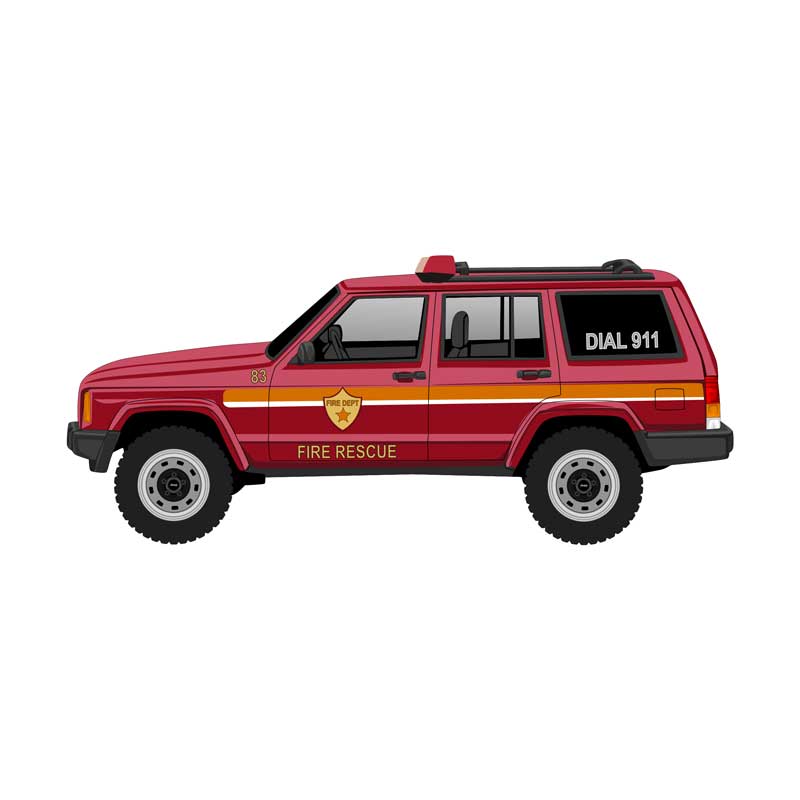 Government Service XJ Decal Pack