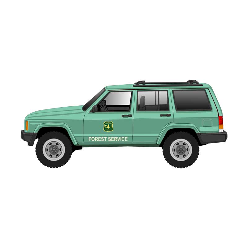 Government Service XJ Decal Pack