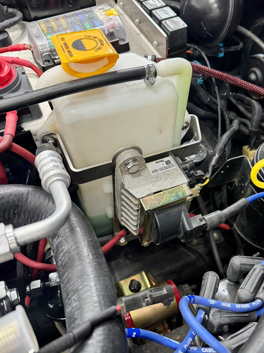 Renix Open Cooling Conversion Coil/Overflow Bottle Bracket