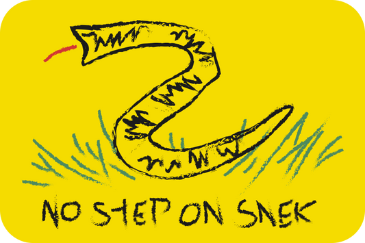 No Step On Snek (Gadsden Flag) Decal