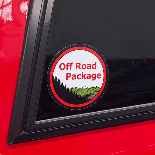 "Offroad Package" Decal