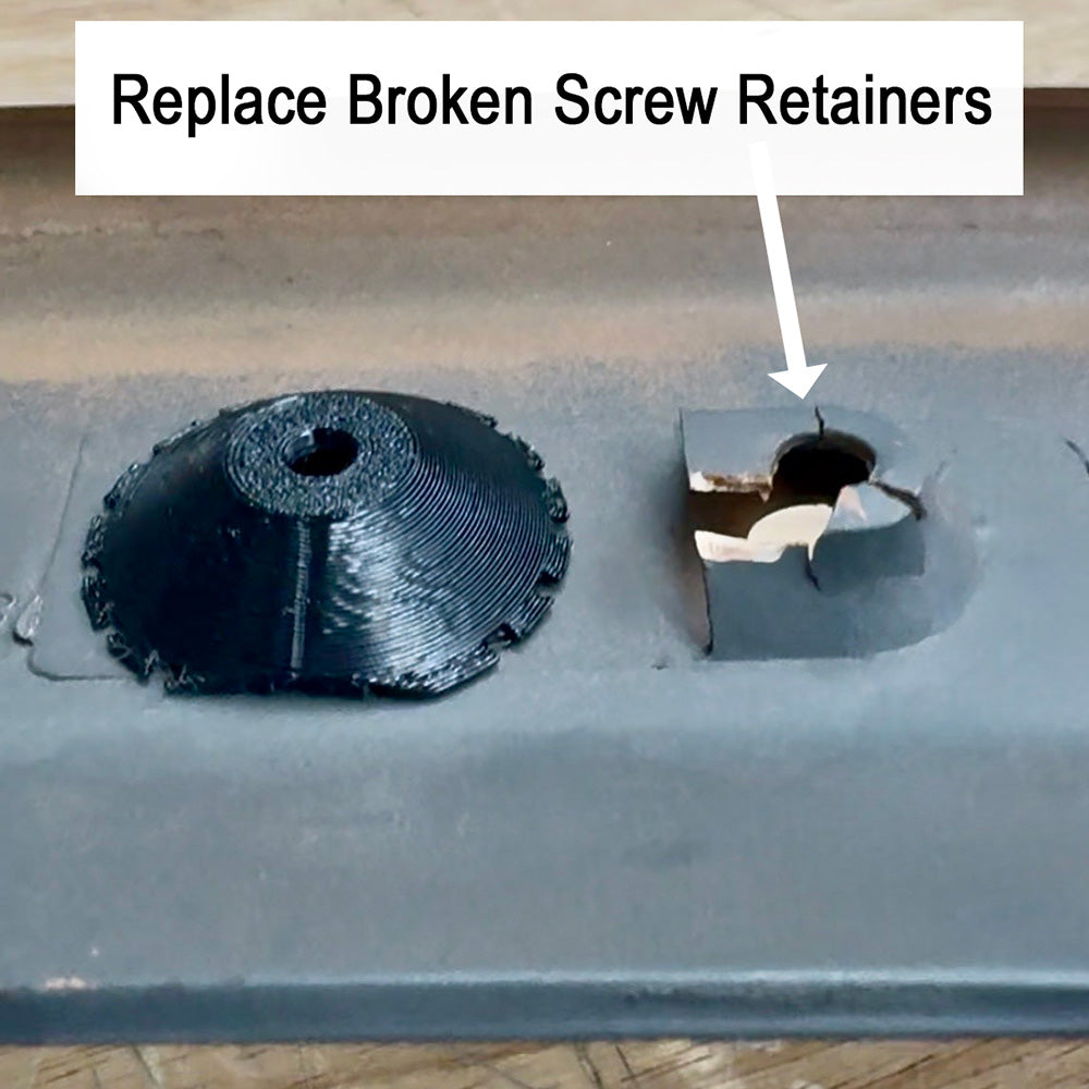 A-Pillar Trim Repair Domes