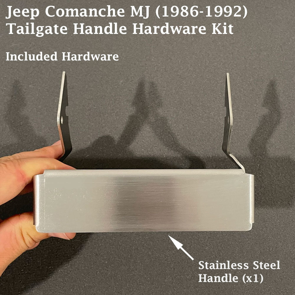 Jeep Comanche Replacement Tailgate Handle Kit (1986-1992) – Boxy Jeep