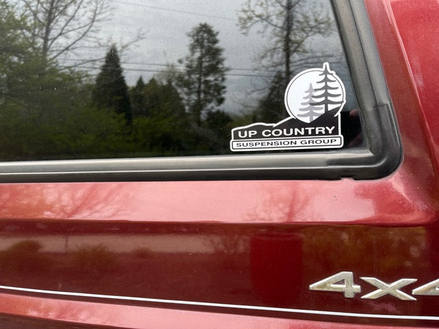 Cherokee "Upcountry Suspension" Side Window Decals (Pair)